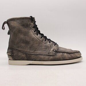 Sebago Dockside Men's Size 9.5 M Lighthouse Gray Boots High Top